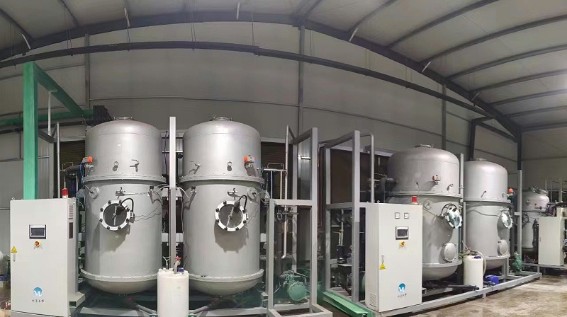 水清木華低溫蒸發(fā)器項(xiàng)目現(xiàn)場